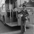 Female bus conductor Image preview