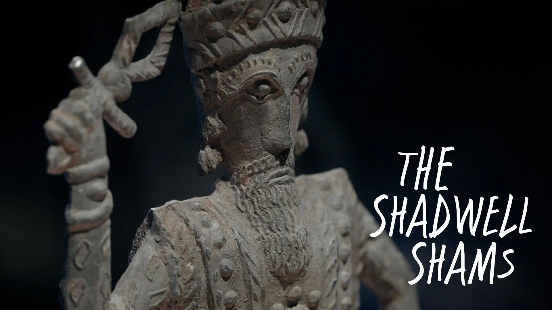 Stills from SOTT mini doc on Shadwell Shams, Secrets of the Thames exhibition 2025-2026