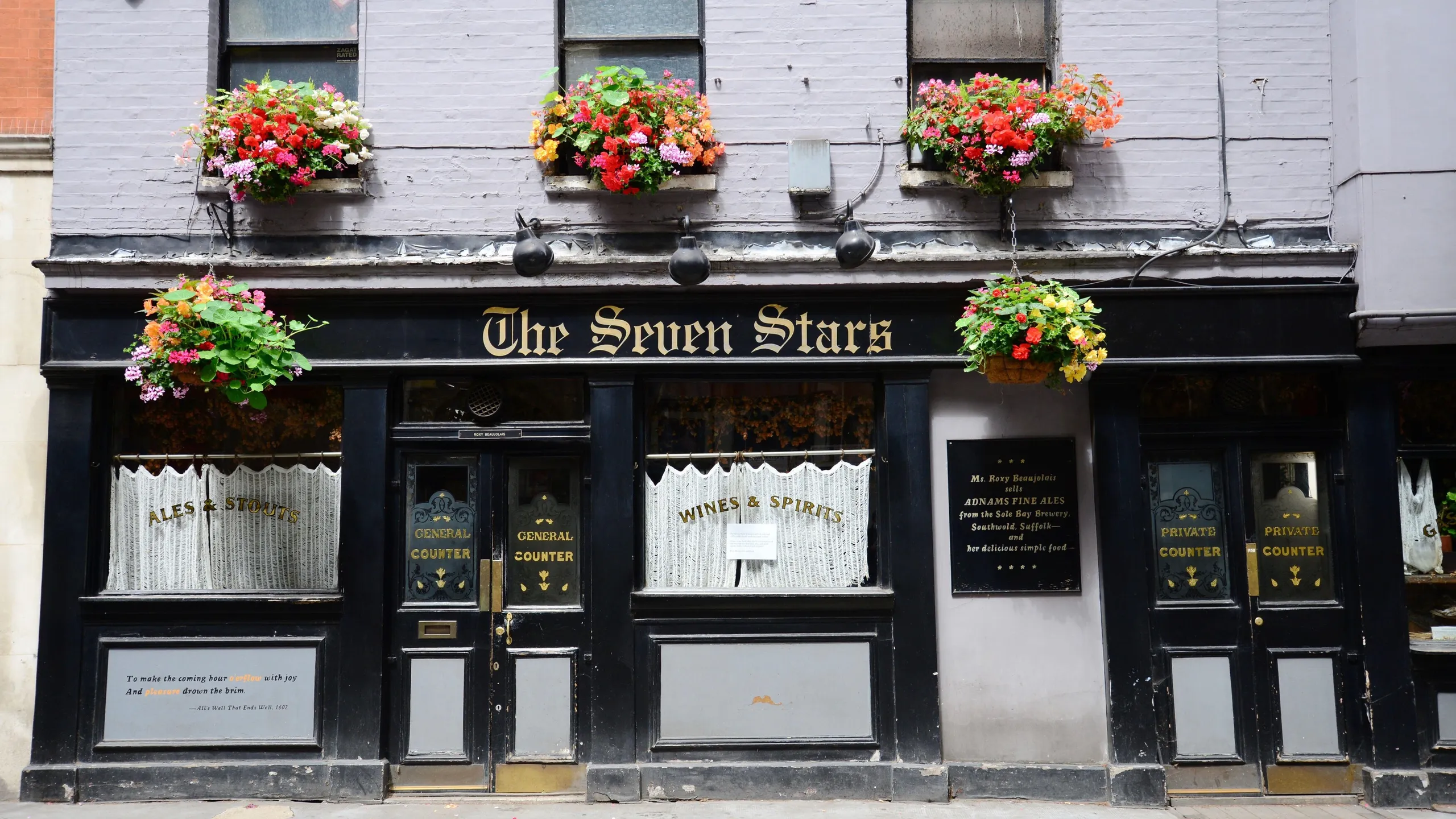 2EYJFN8 The Seven Stars pub, Holborn, London, England