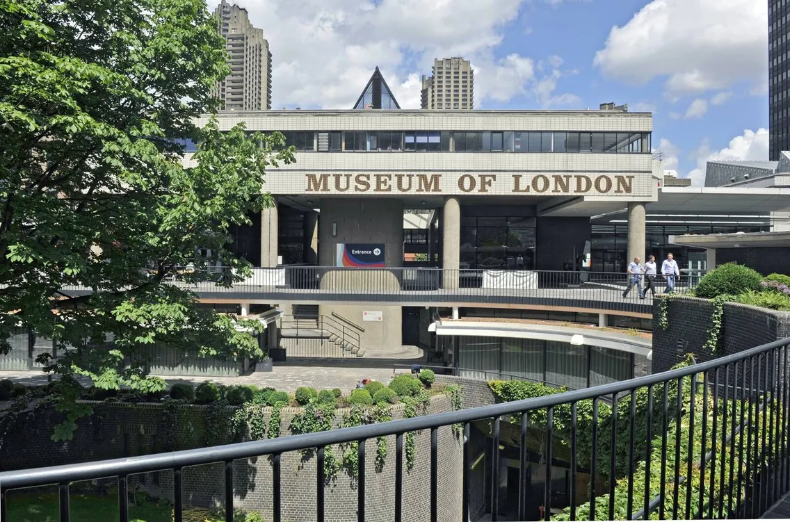 Front view of the Museum of London