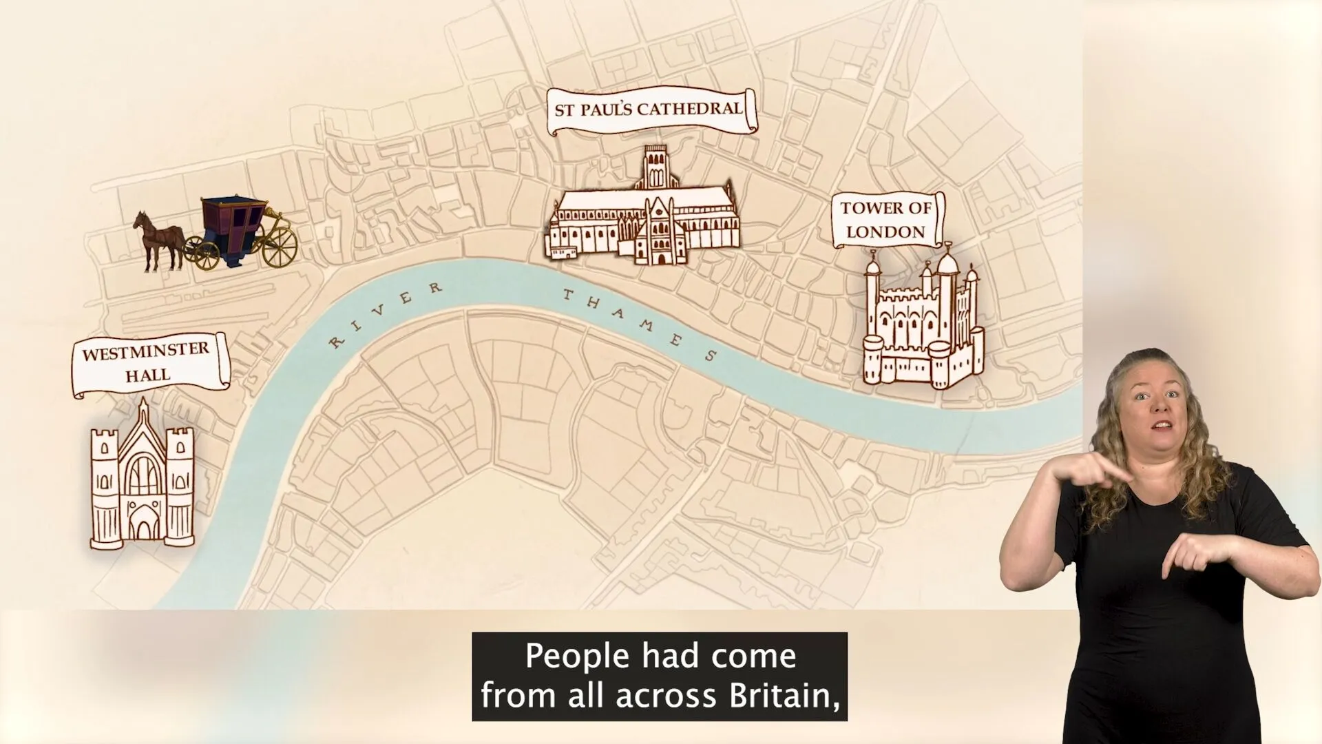 Video thumbnails for 'Reimaging the Renaissance' a Learning project on Deaf Londoners during the 17th century